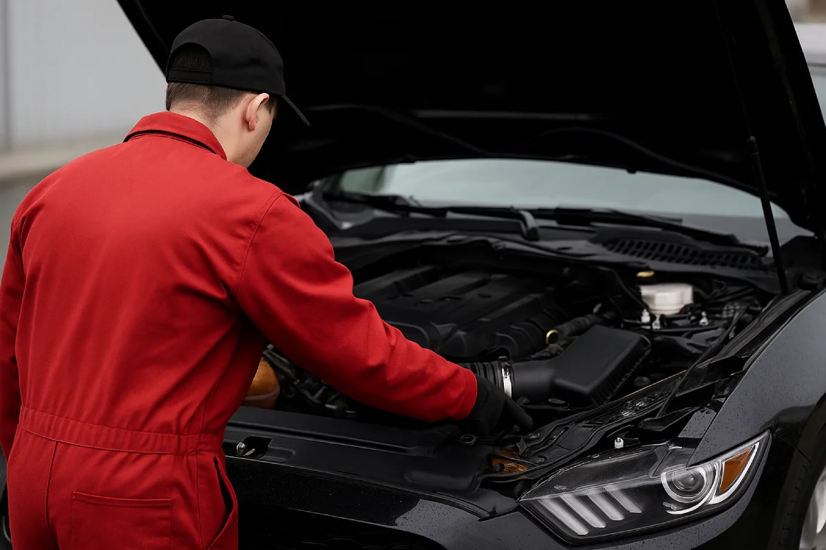 Sprawdzenie auta przed zakupem oględziny samochodu używanego